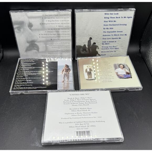 Vintage Lot Of 5 Music CD’s By Philip T. Myers Music Only A Dream & More! EC! -D - Picture 4 of 5